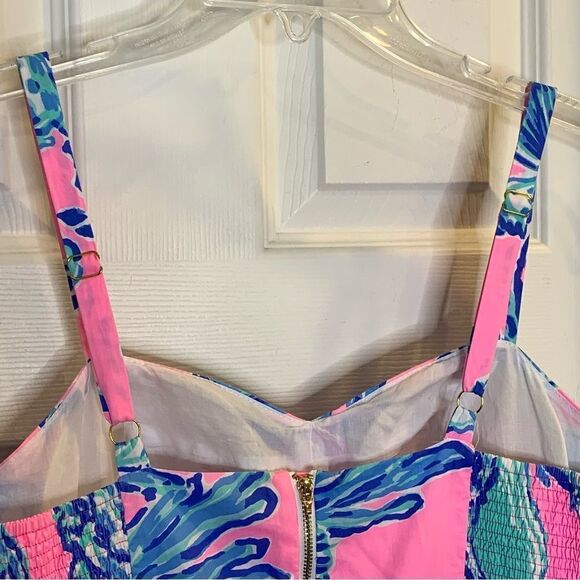 Lilly Pulitzer Ardleigh Dress Pink Pout Size 8 - Picture 7 of 13